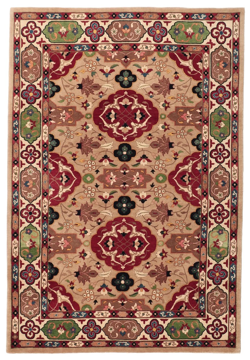200x295 см, Иран, Бахтиари, Wool, коричневый