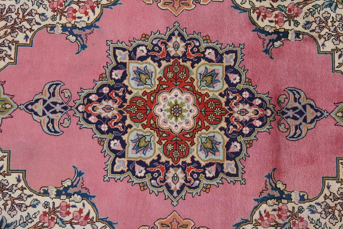 149x204 см, Иран, Табриз, Wool, коричневый — вид 5