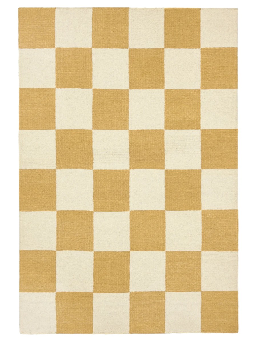 160x230 см, Индия, Современные, 80% Wool, жёлтый