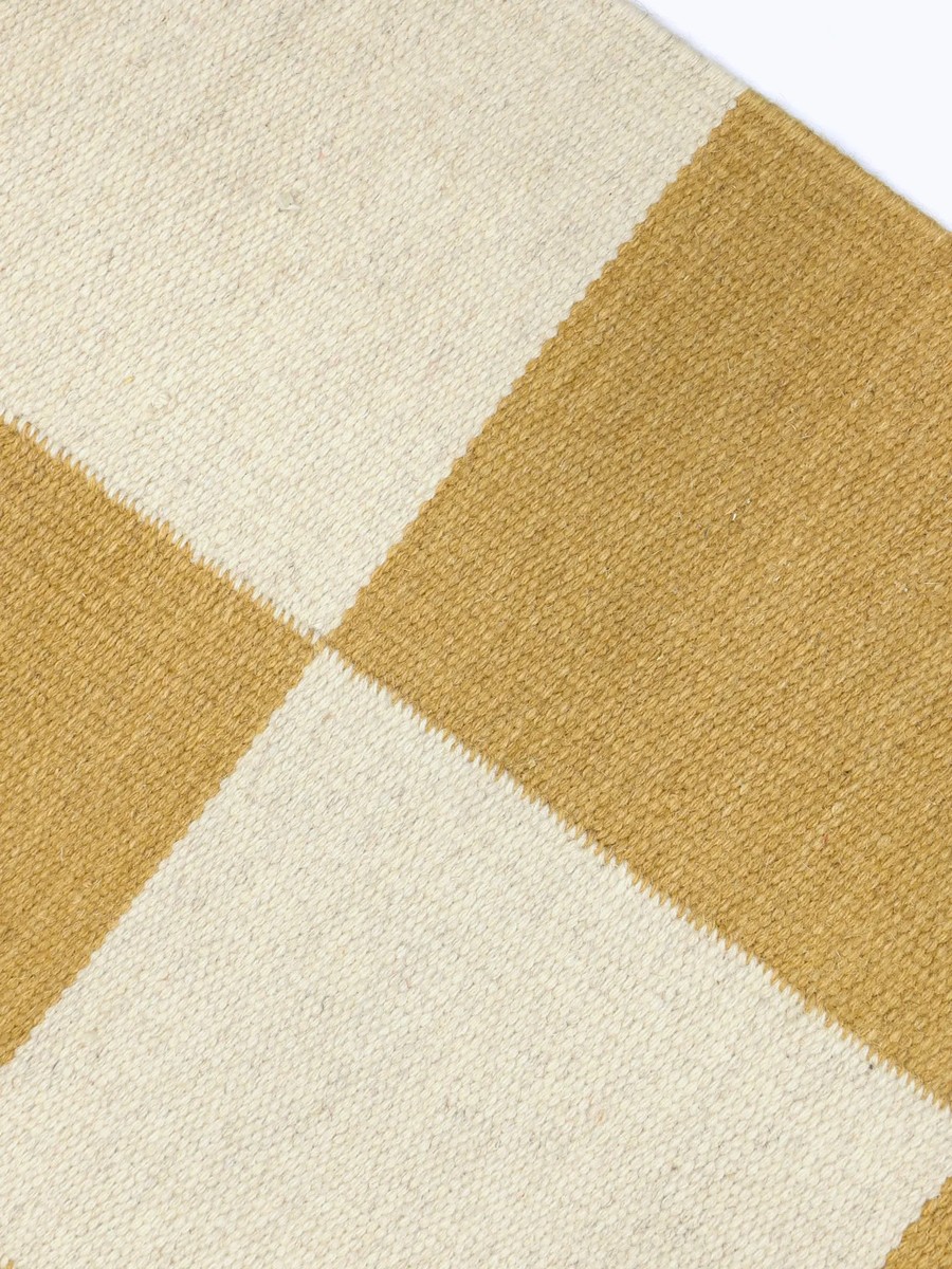 160x230 см, Индия, Современные, 80% Wool, жёлтый — вид 3