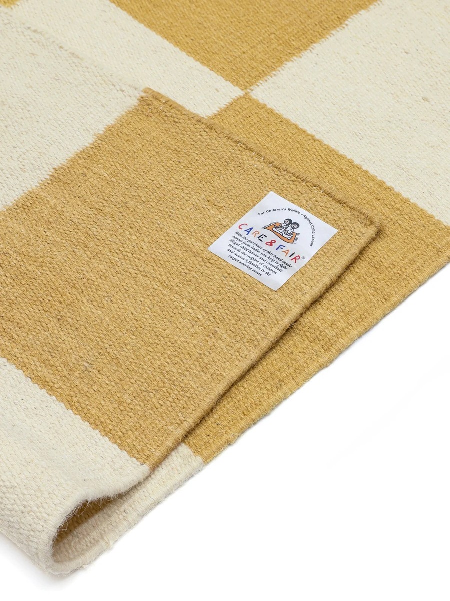160x230 см, Индия, Современные, 80% Wool, жёлтый — вид 4