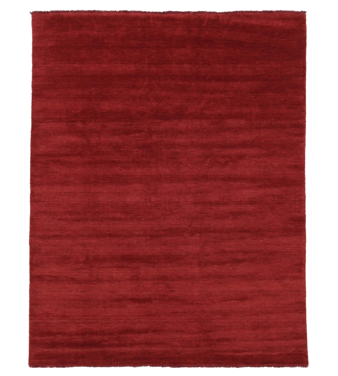 250x300 см, Индия, Однотонные, Wool, красный — вид 2