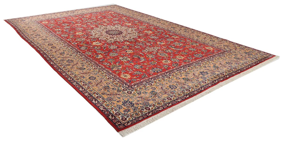 307x485 см, Иран, Исфахан, Wool, коричневый — вид 2