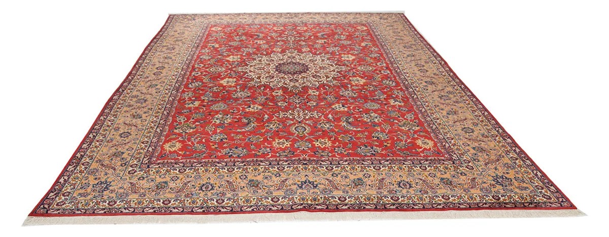 307x485 см, Иран, Исфахан, Wool, коричневый — вид 3