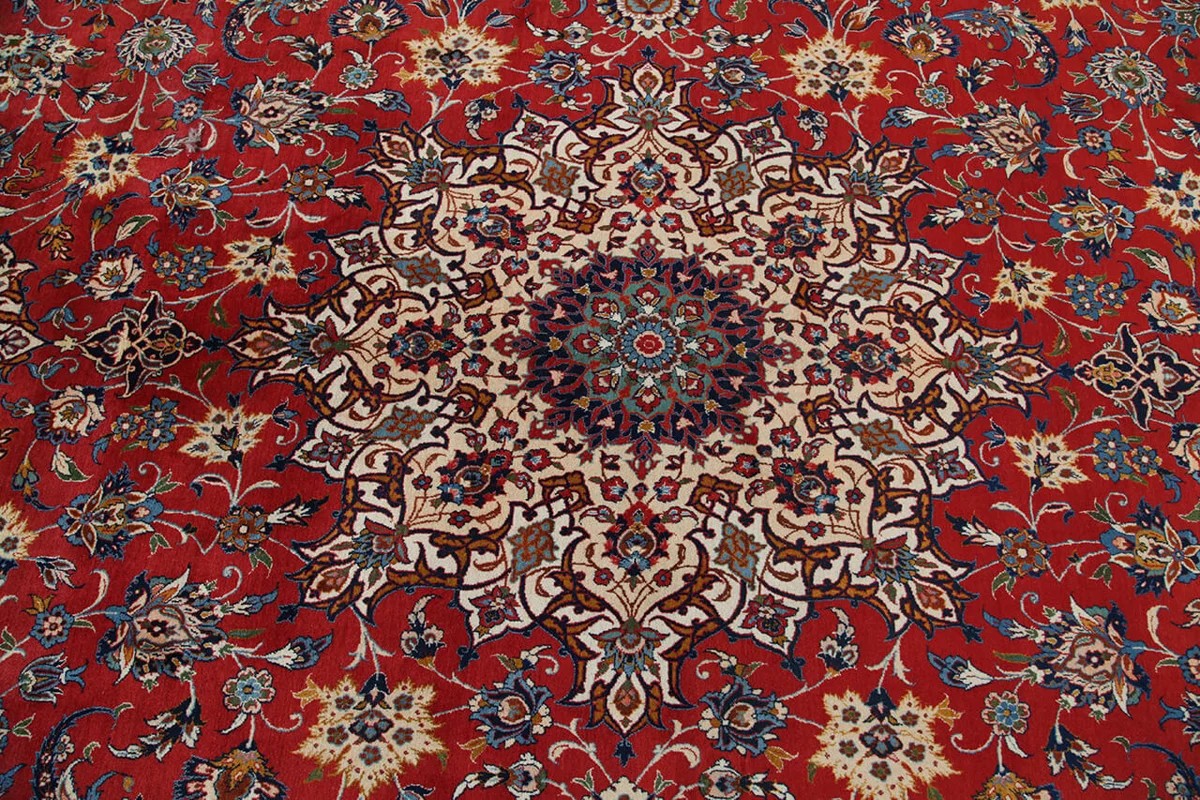 307x485 см, Иран, Исфахан, Wool, коричневый — вид 6