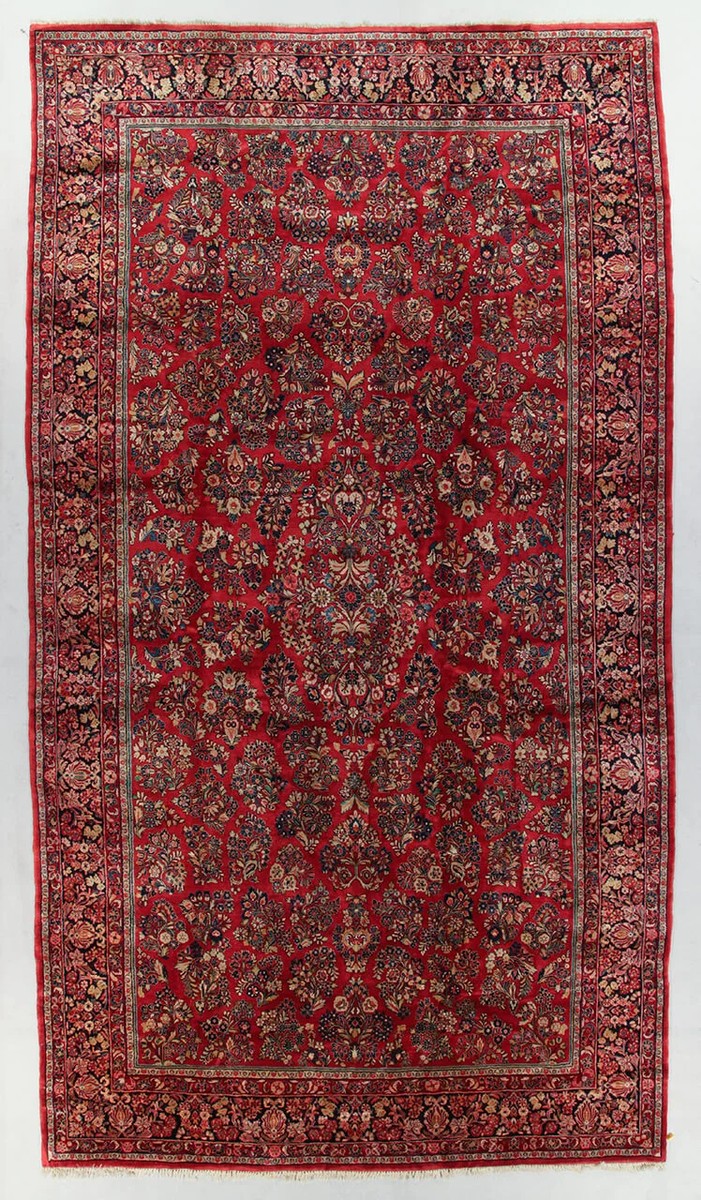 315x575 см, Иран, Сарук, Wool, красный — вид 2