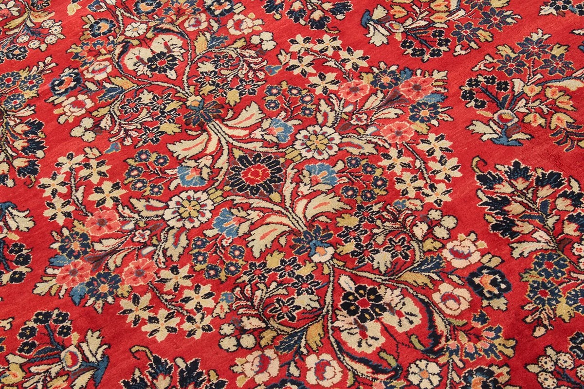 315x575 см, Иран, Сарук, Wool, красный — вид 4