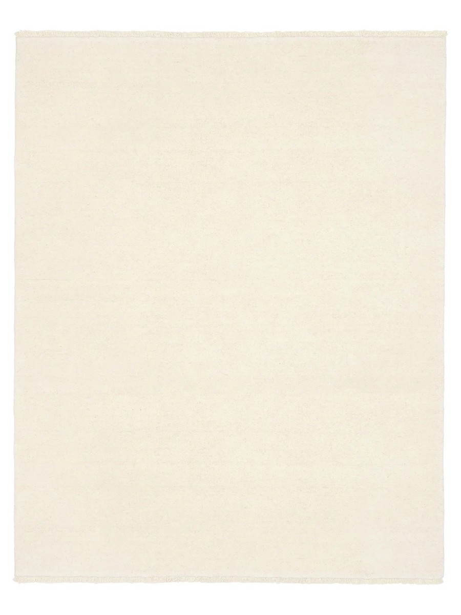 250x300 см, Индия, Однотонные, Wool, белый