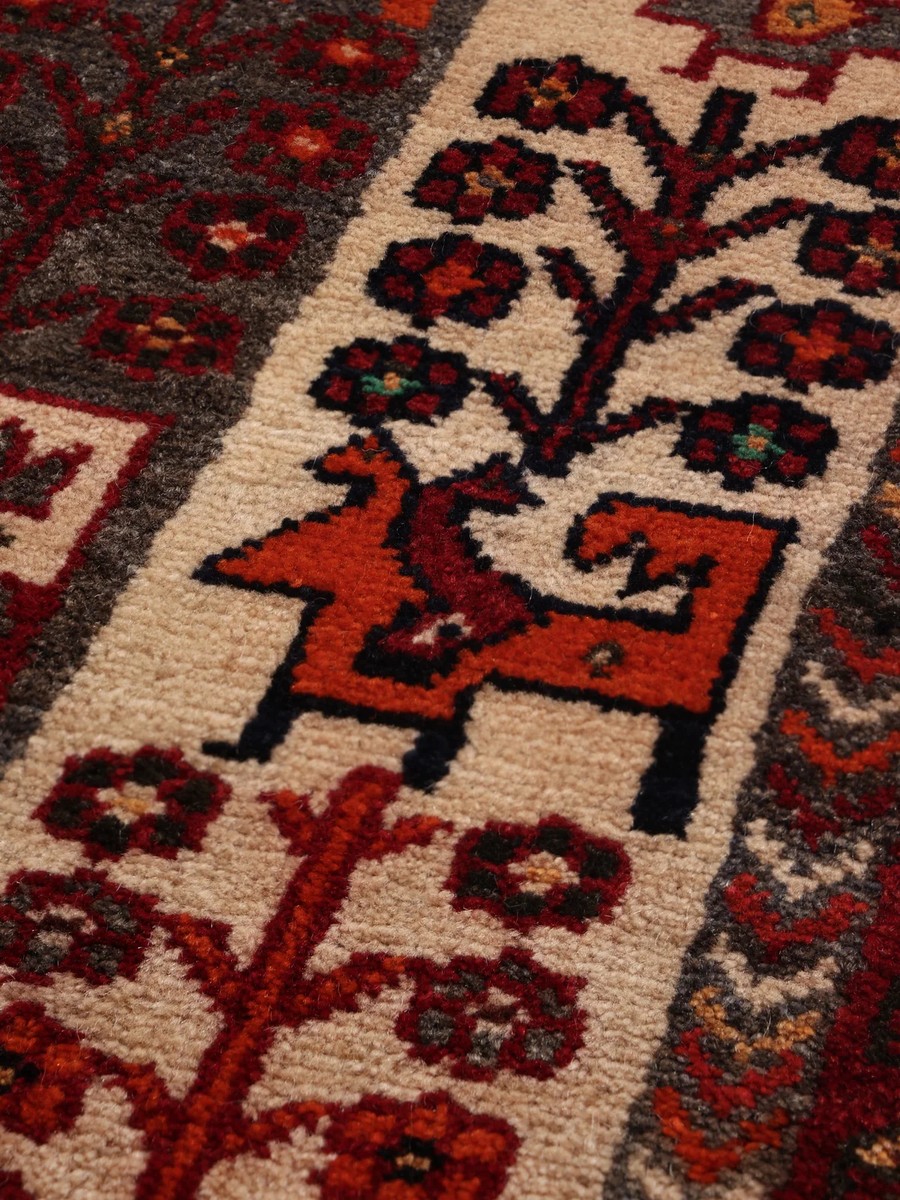 210x295 см, Иран, Кашкай, Wool, чёрный — вид 5