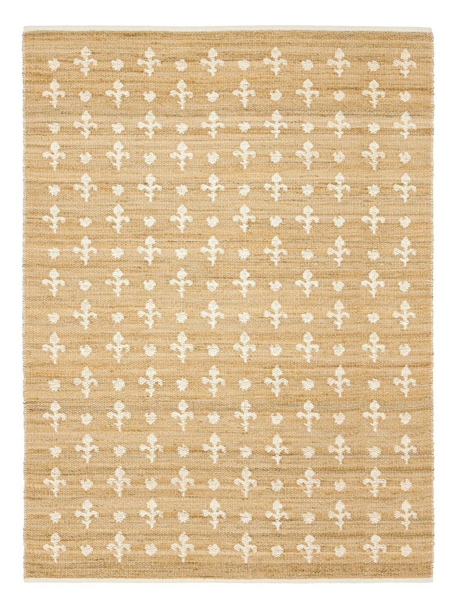 200x300 см, Индия, Современные, 90% Jute, бежевый