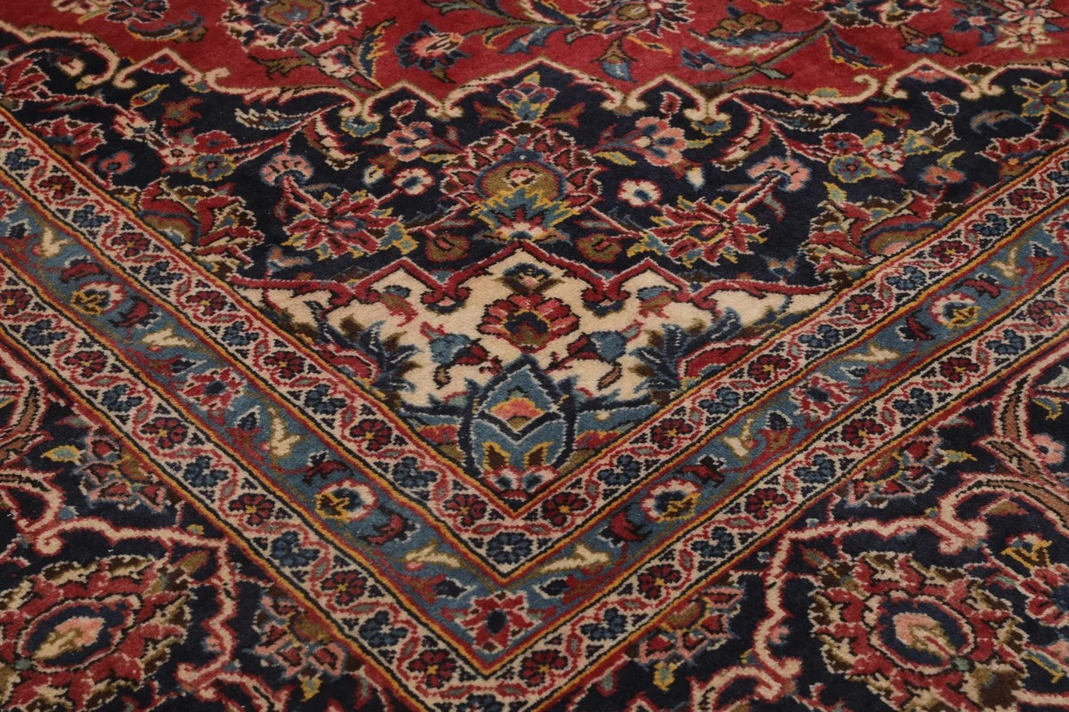 239x366 см, Иран, Кашан, Wool, чёрный — вид 4
