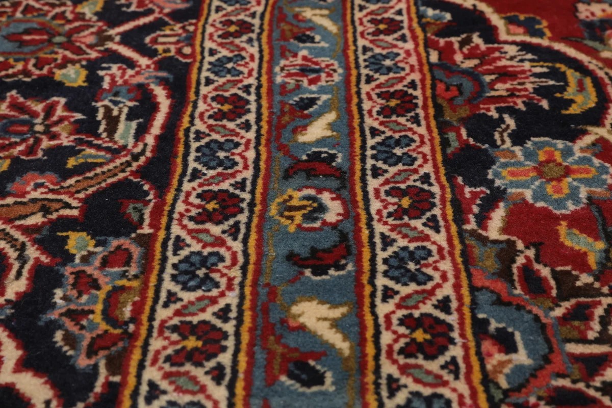 239x366 см, Иран, Кашан, Wool, чёрный — вид 5