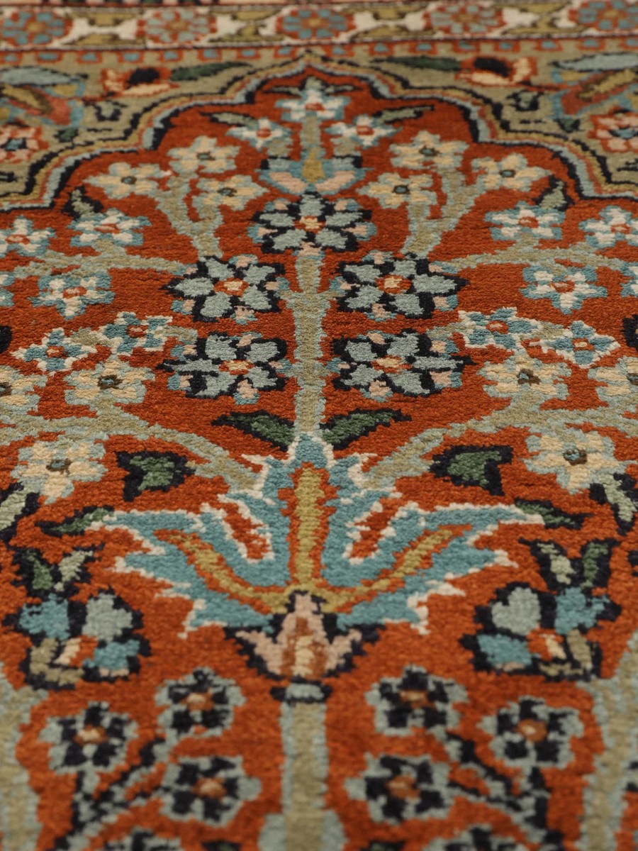 79x320 см, Индия, Шёлк, Silk, коричневый — вид 4
