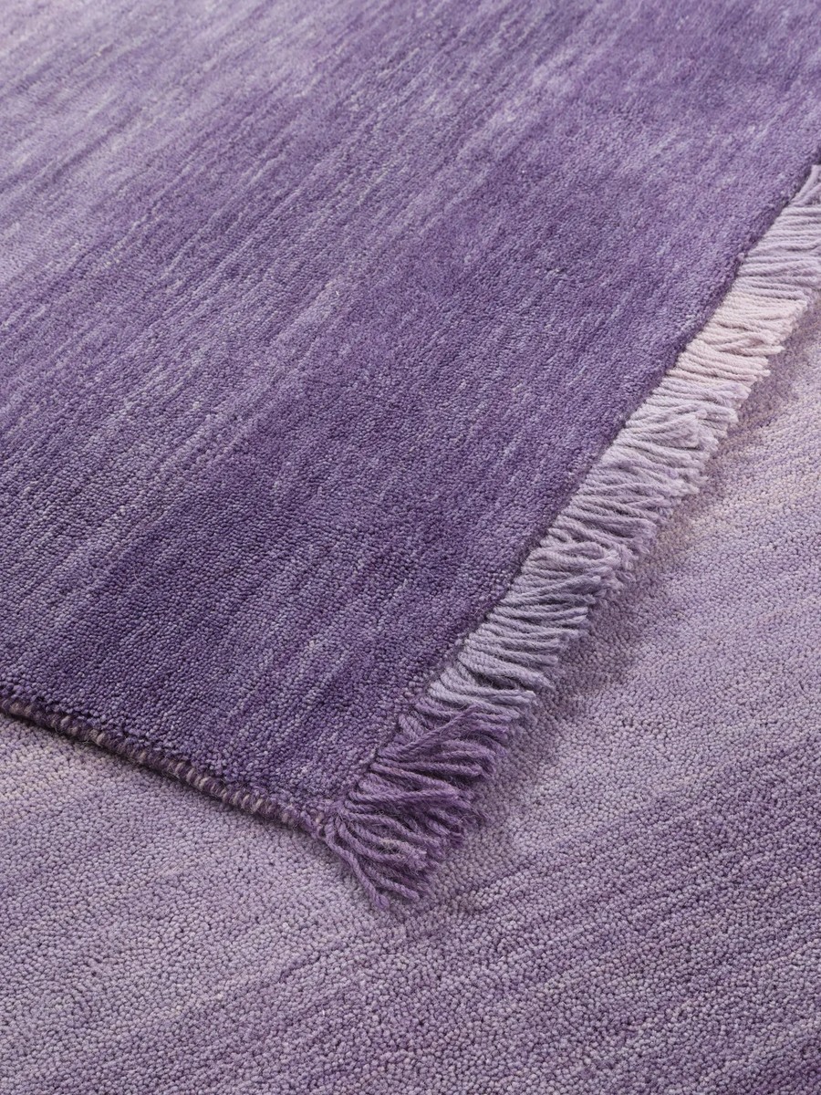 160x230 см, Индия, Современные, Wool, фиолетовый — вид 2