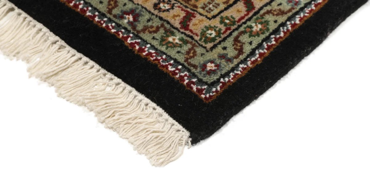 235x340 см, Индия, Табриз, Wool, оранжевый — вид 2