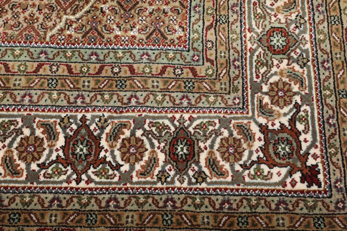 235x340 см, Индия, Табриз, Wool, оранжевый — вид 4