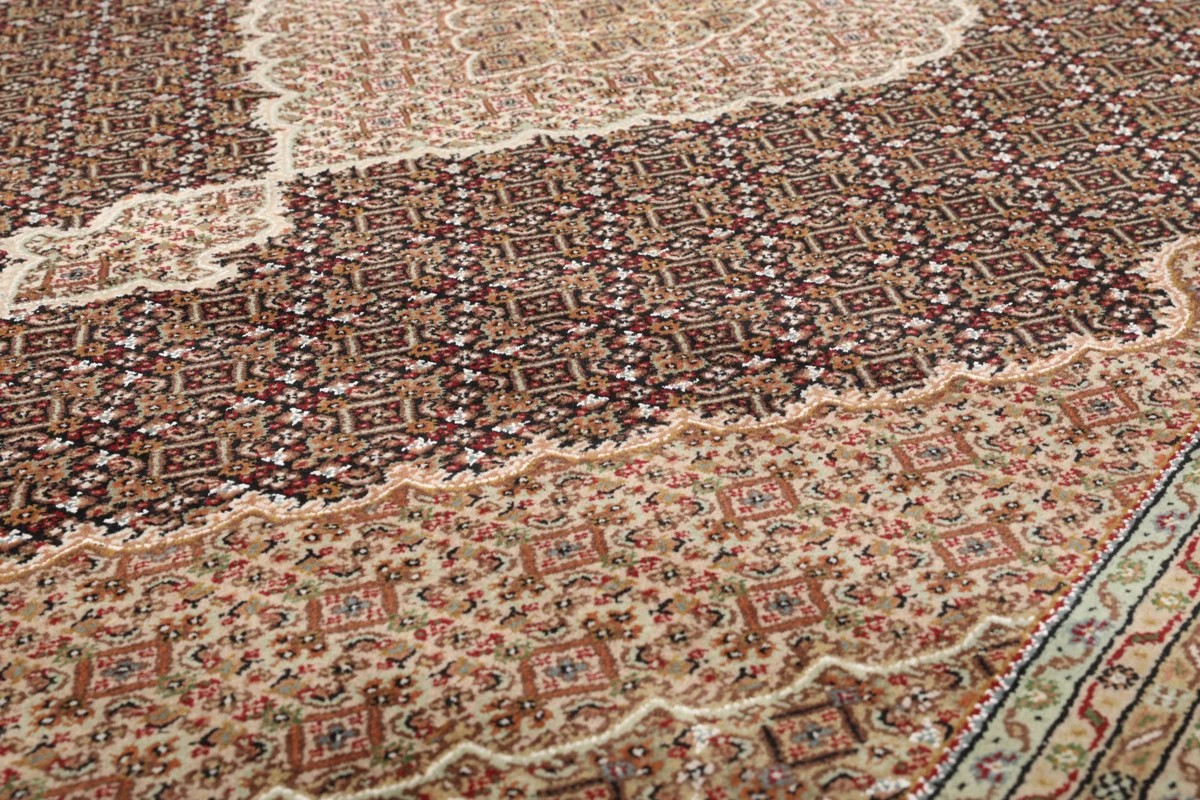 235x340 см, Индия, Табриз, Wool, оранжевый — вид 5