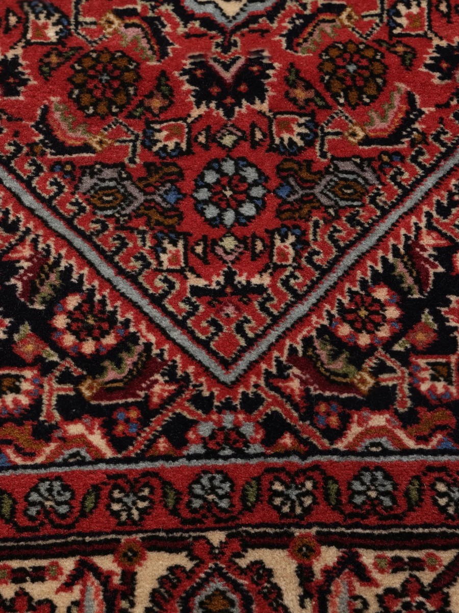 87x162 см, Иран, Биджар, Wool, чёрный — вид 2