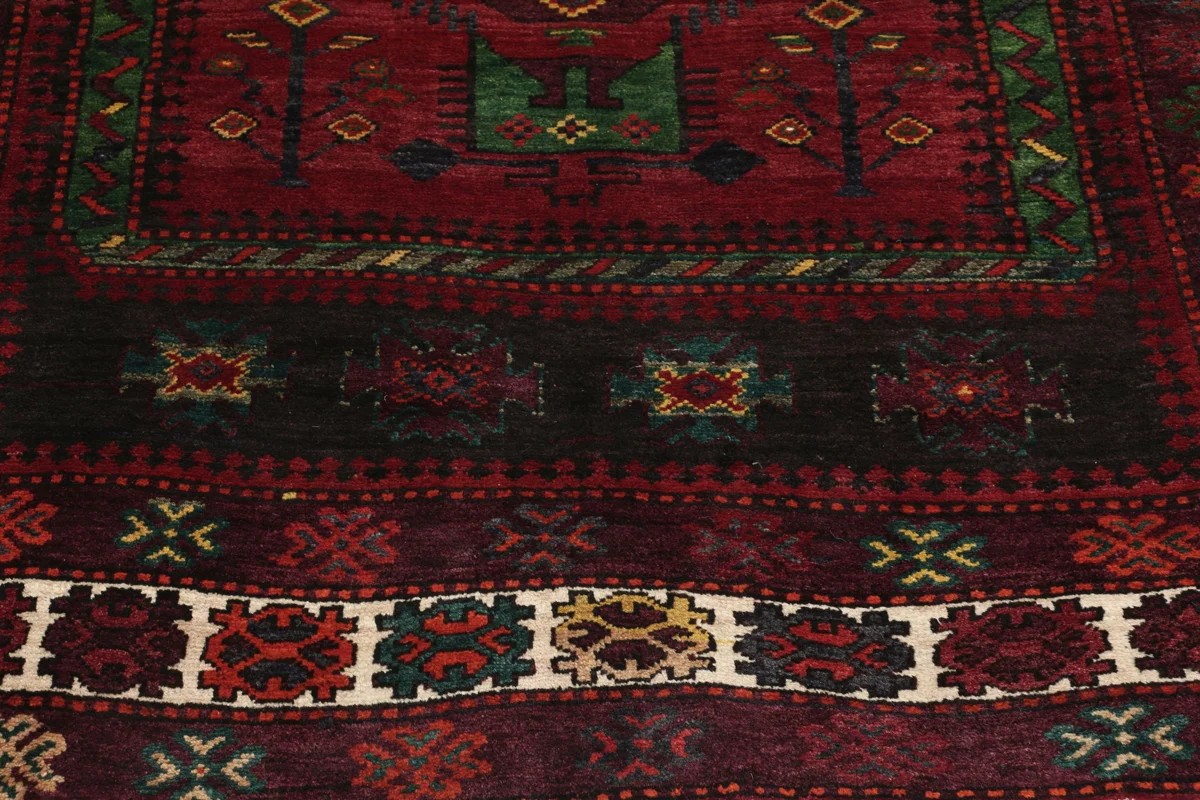 166x288 см, Иран, Восточные, Wool, чёрный — вид 8