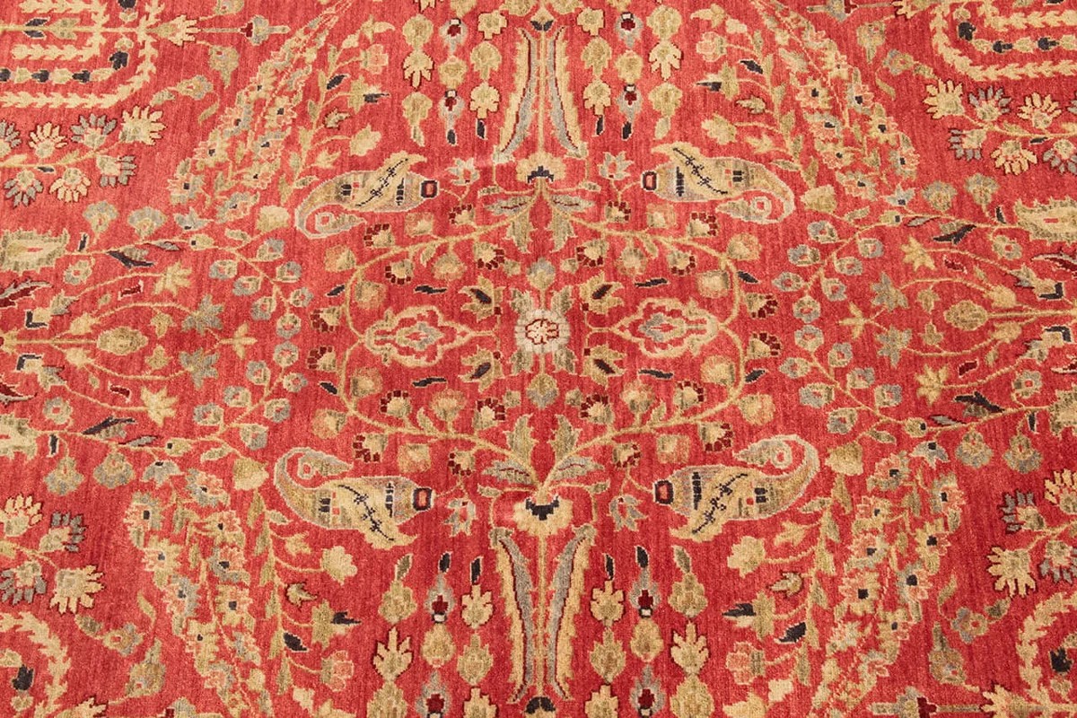 250x300 см, Индия, Афган, Wool, коричневый — вид 3