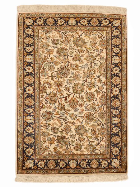64x93 см, Индия, Шёлк, Silk, коричневый
