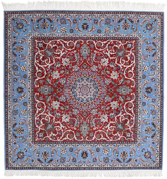 209x210 см, Иран, Исфахан, Wool, синий
