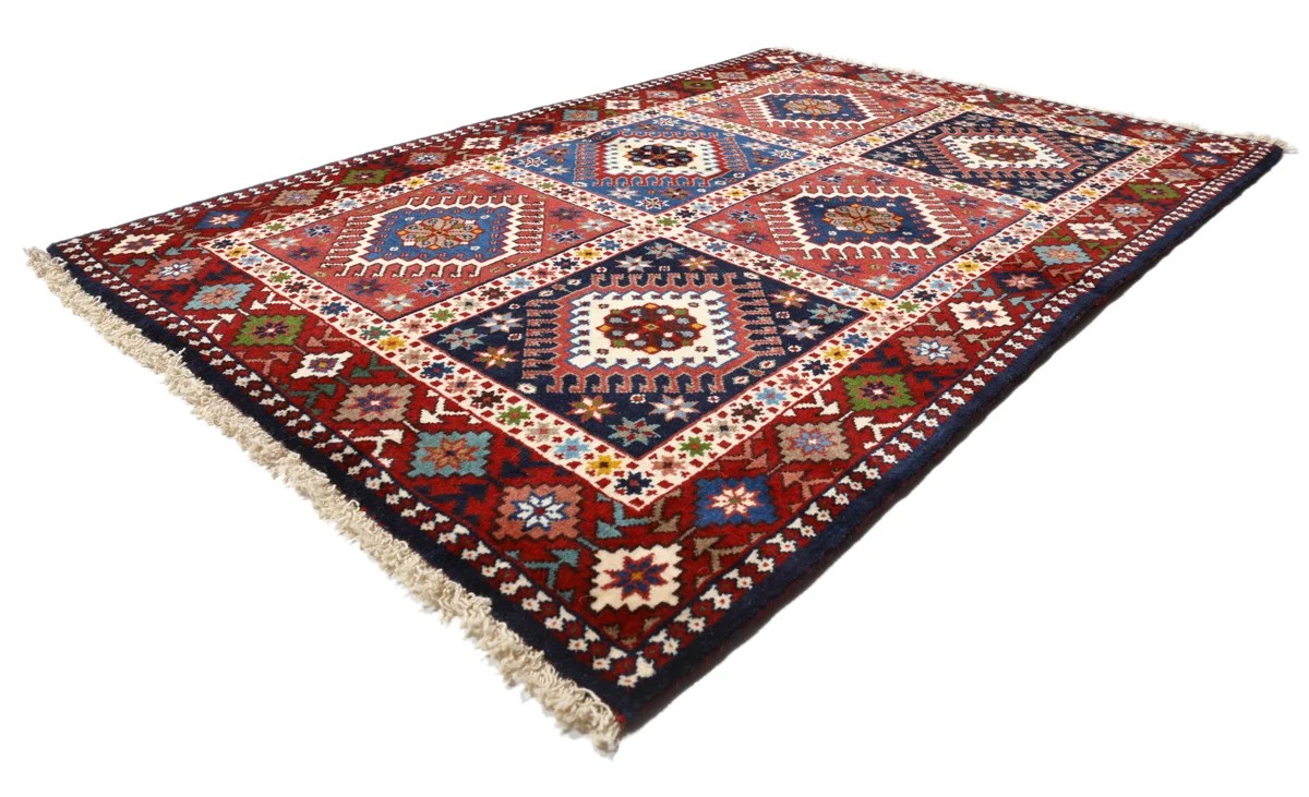 101x147 см, Иран, Восточные, Wool, розовый — вид 2