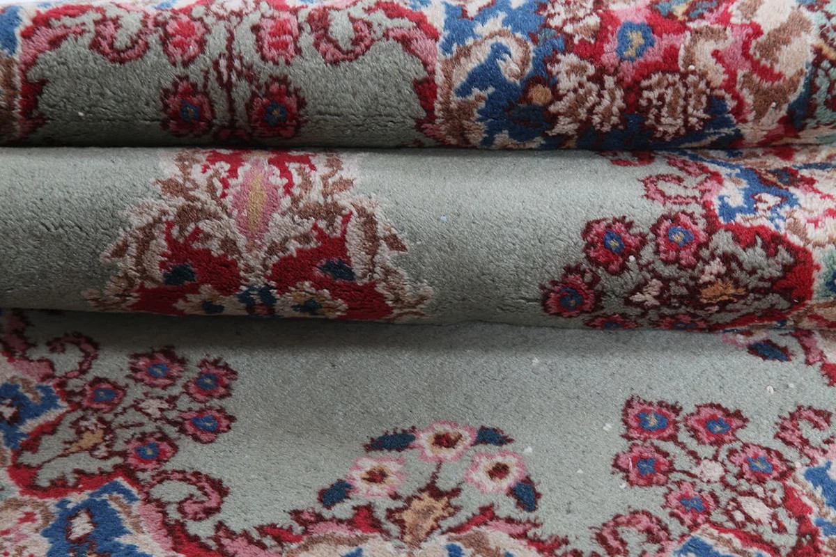 57x116 см, Иран, Керман, Wool, зелёный — вид 2