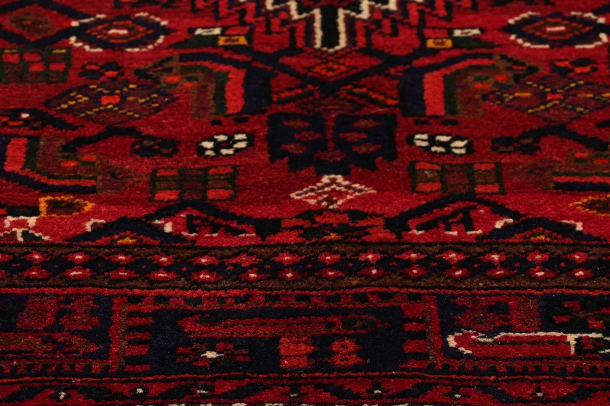 137x220 см, Иран, Хамадан, Wool, чёрный — вид 4
