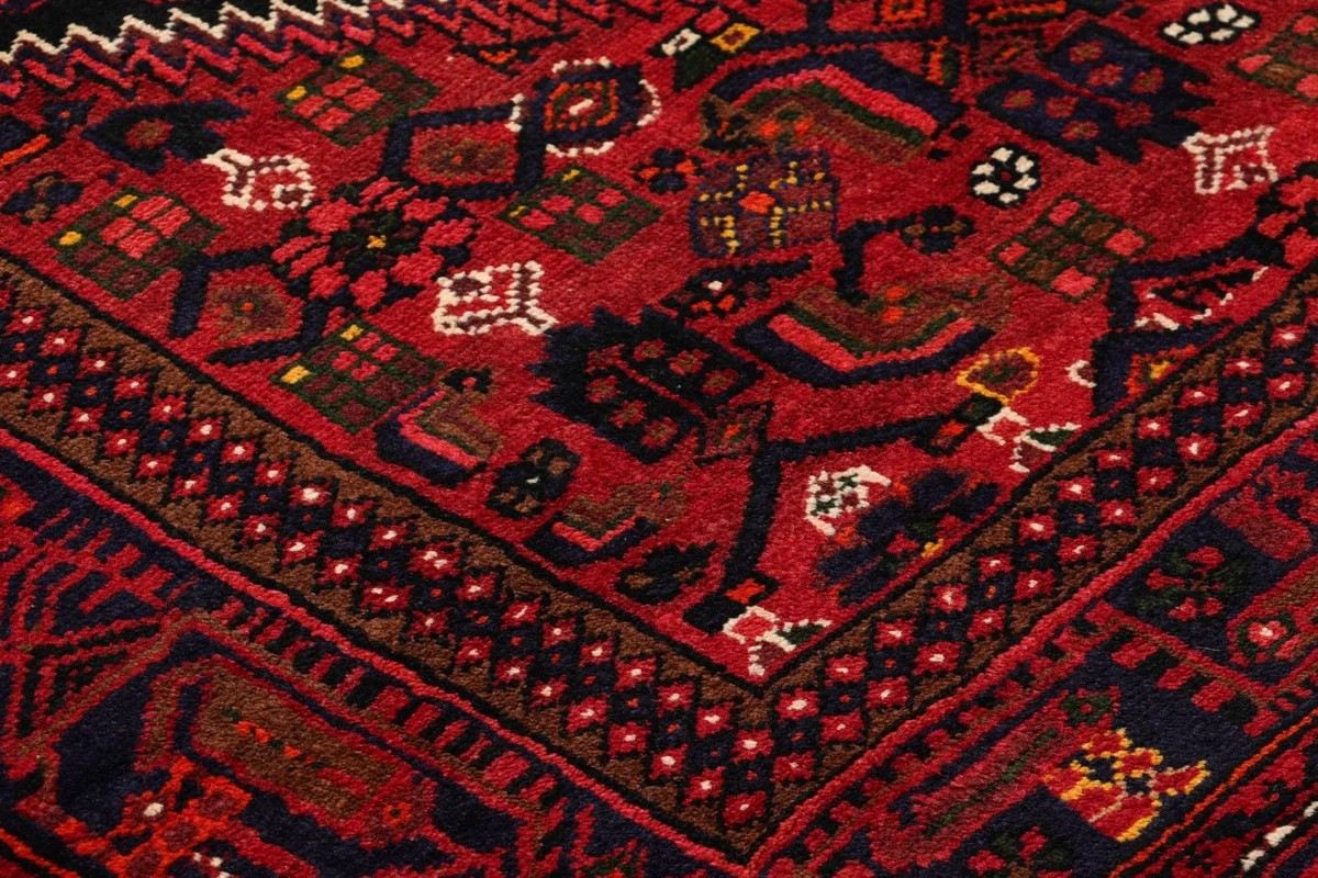 137x220 см, Иран, Хамадан, Wool, чёрный — вид 6