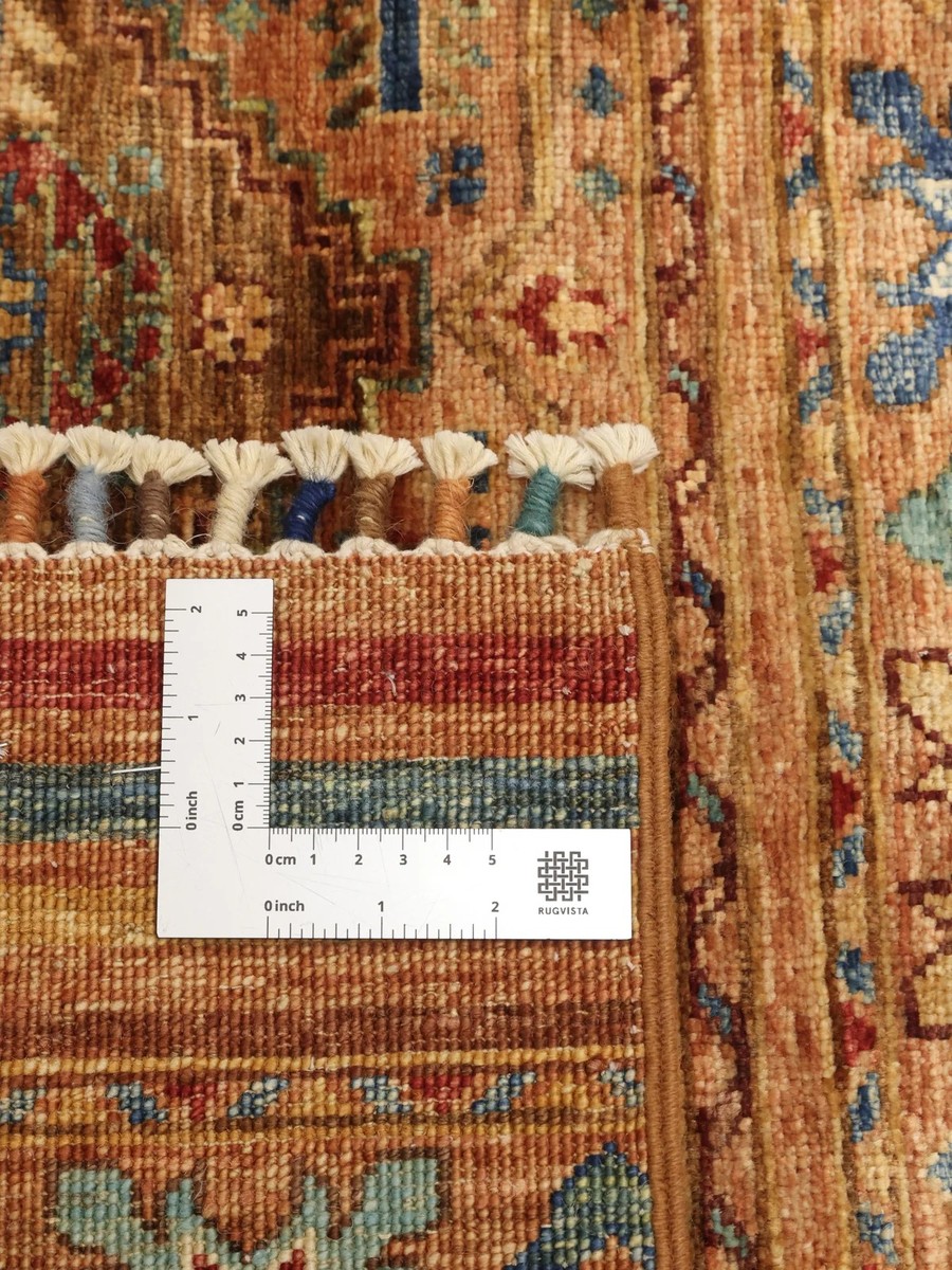 78x260 см, Афганистан, Восточные, Wool, коричневый — вид 5