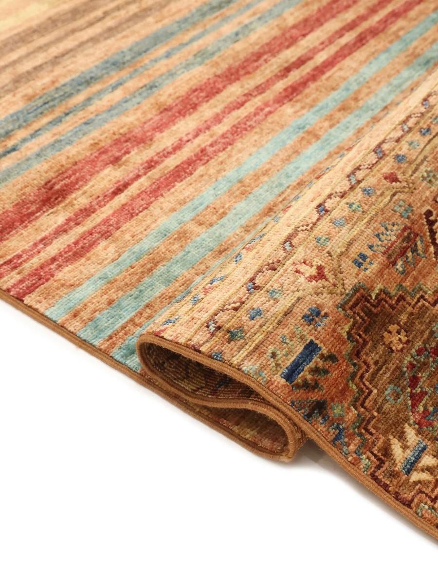 78x260 см, Афганистан, Восточные, Wool, коричневый — вид 7