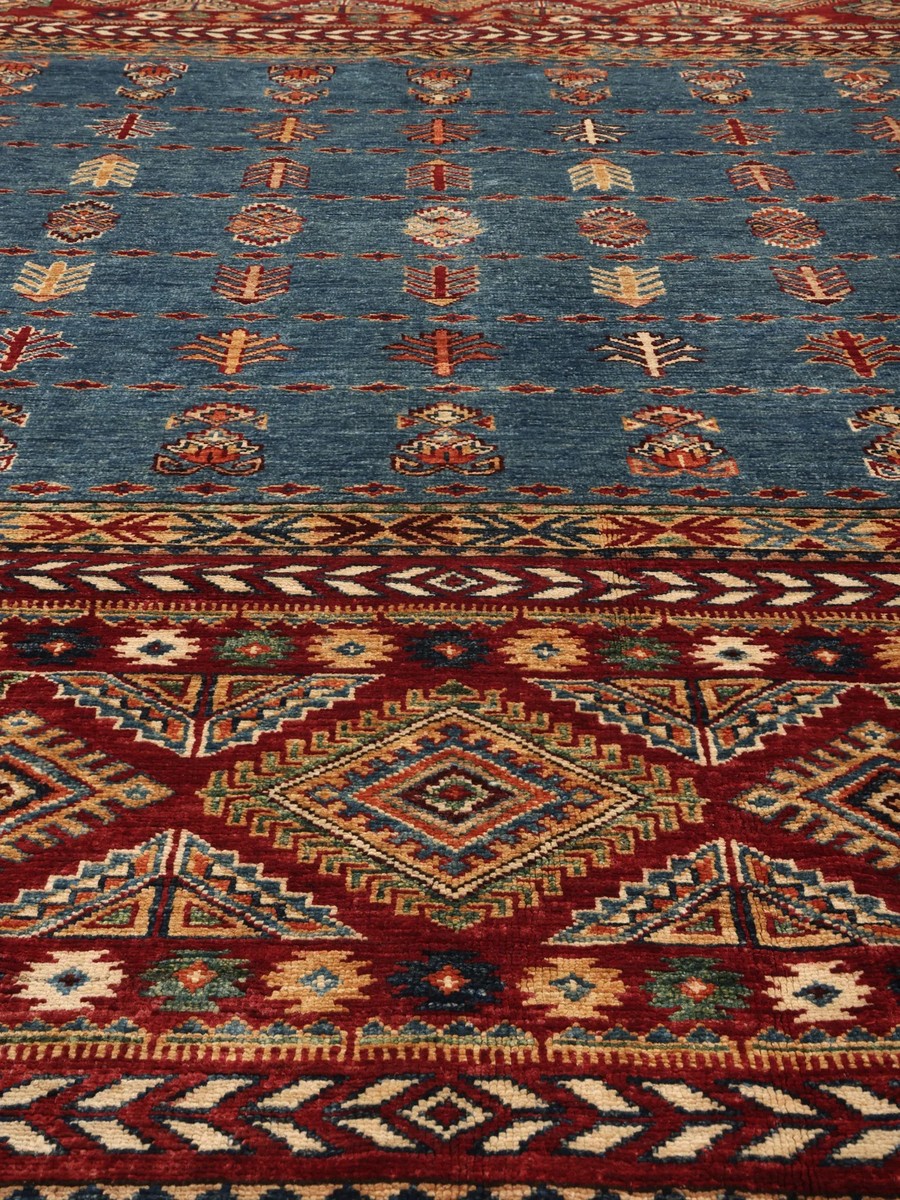 173x245 см, Афганистан, Восточные, Wool, красный — вид 4