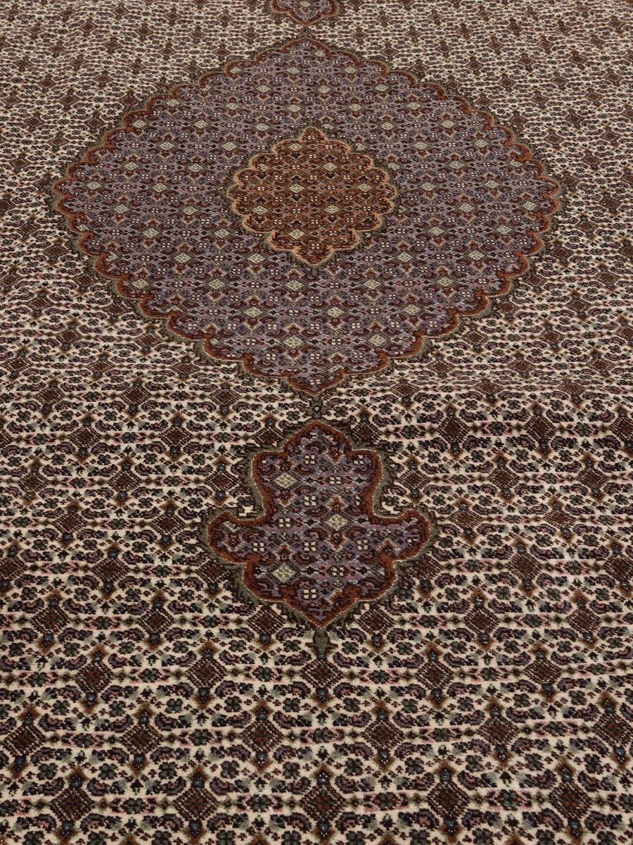 200x303 см, Иран, Табриз, Wool, чёрный — вид 3