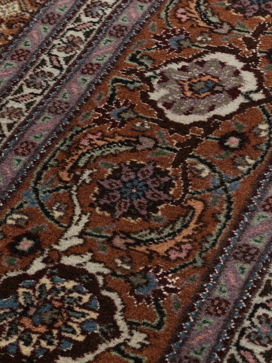 200x303 см, Иран, Табриз, Wool, чёрный — вид 4