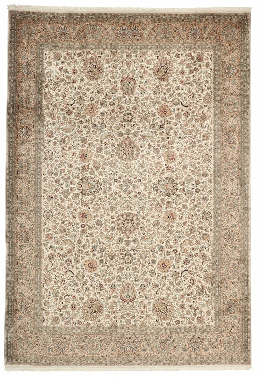216x315 см, Индия, Шёлк, Silk, коричневый