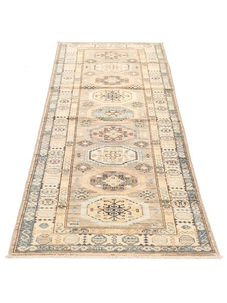 75x253 см, Афганистан, Казак, Wool, оранжевый