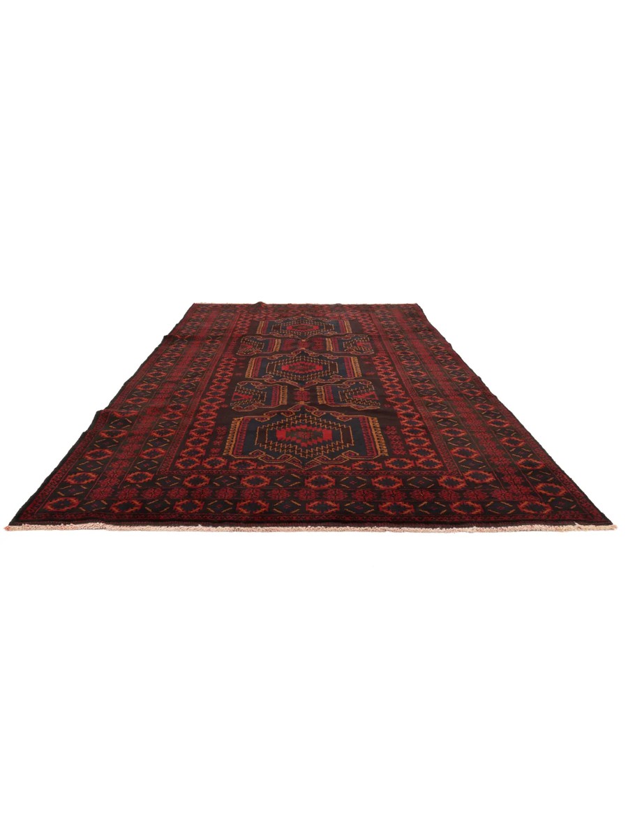 149x296 см, Афганистан, Балучи, Wool, чёрный — вид 2