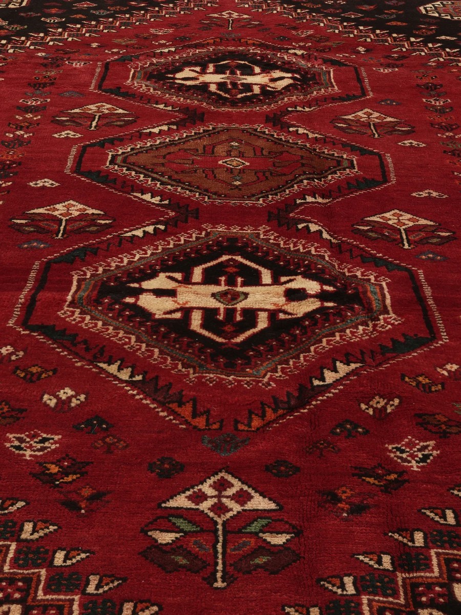 176x268 см, Иран, Кашкай, Wool, чёрный — вид 4