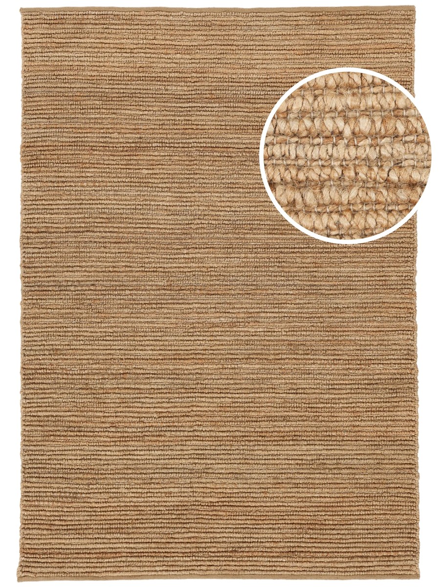 200x300 см, Индия, Килимы, Jute, бежевый
