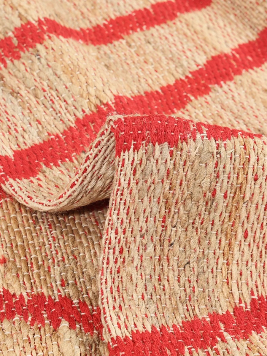200x300 см, Индия, Современные, 90% Jute, бежевый — вид 8