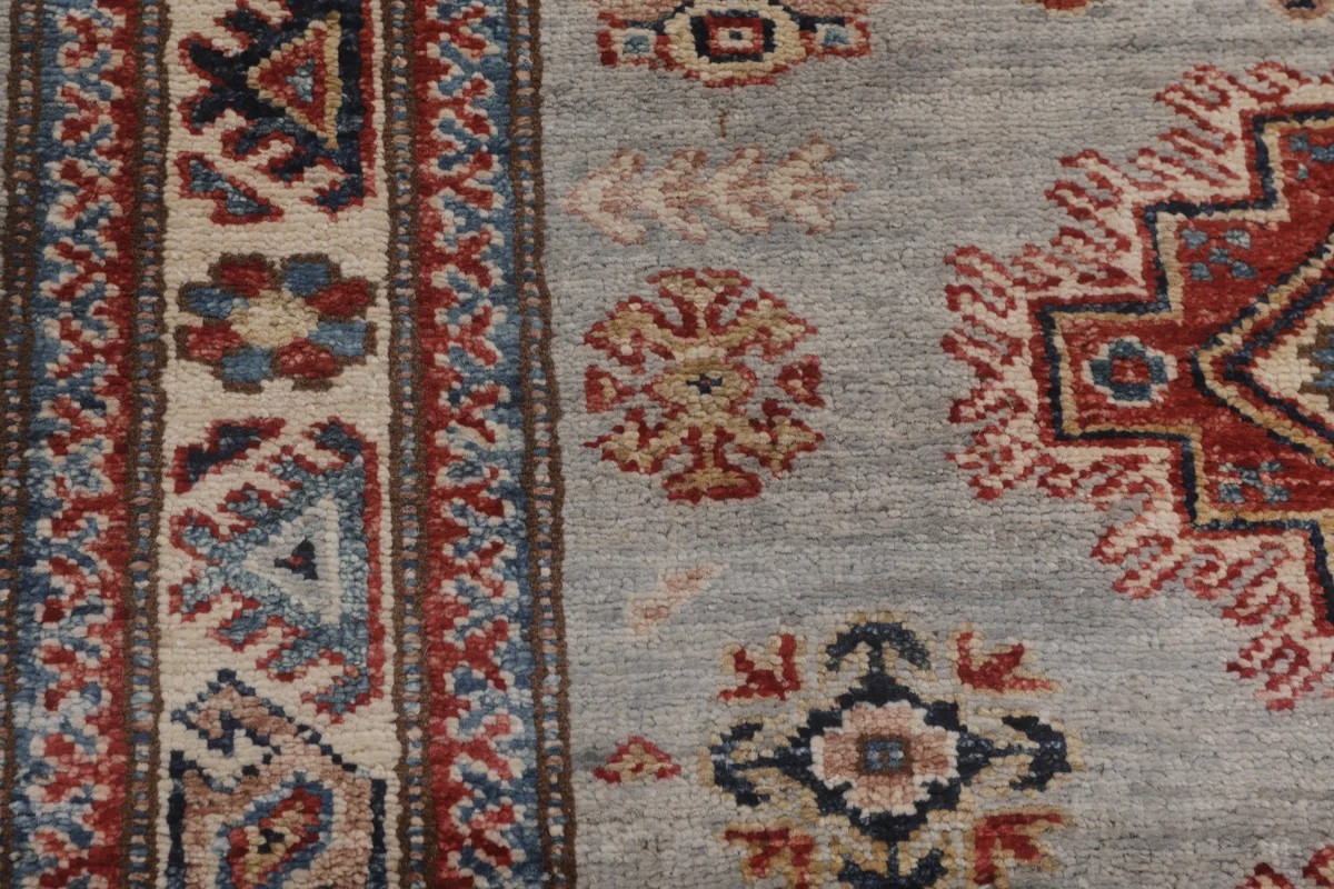 80x252 см, Афганистан, Казак, Wool, красный — вид 2