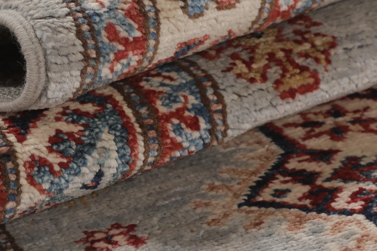 80x252 см, Афганистан, Казак, Wool, красный — вид 4