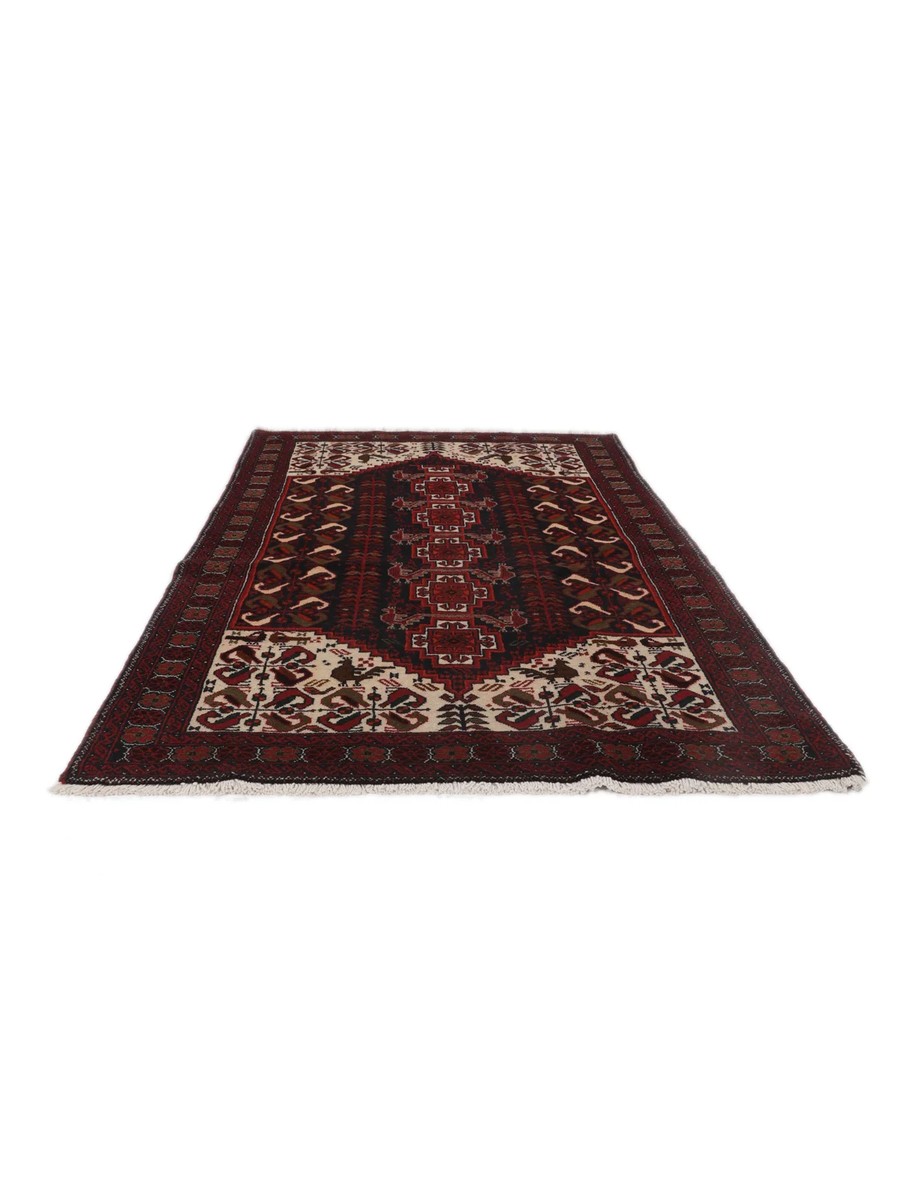 96x175 см, Иран, Балучи, Wool, чёрный — вид 3