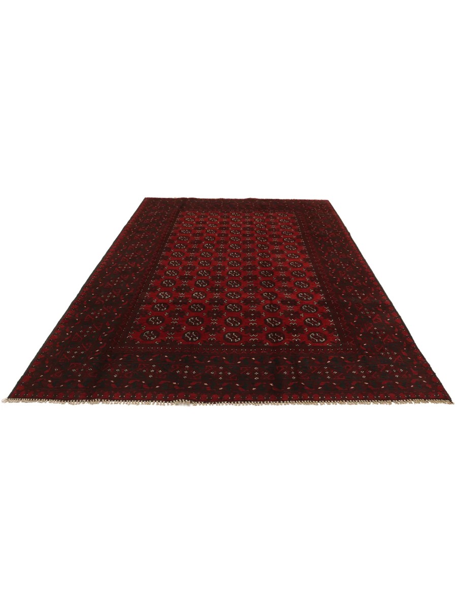 195x286 см, Афганистан, Афган / Пакистан, Wool, чёрный — вид 3