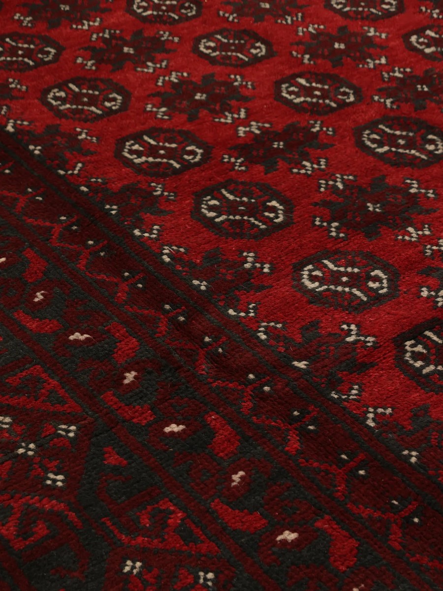195x286 см, Афганистан, Афган / Пакистан, Wool, чёрный — вид 4