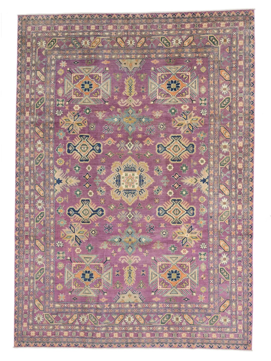 273x369 см, Афганистан, Казак, Wool, коричневый