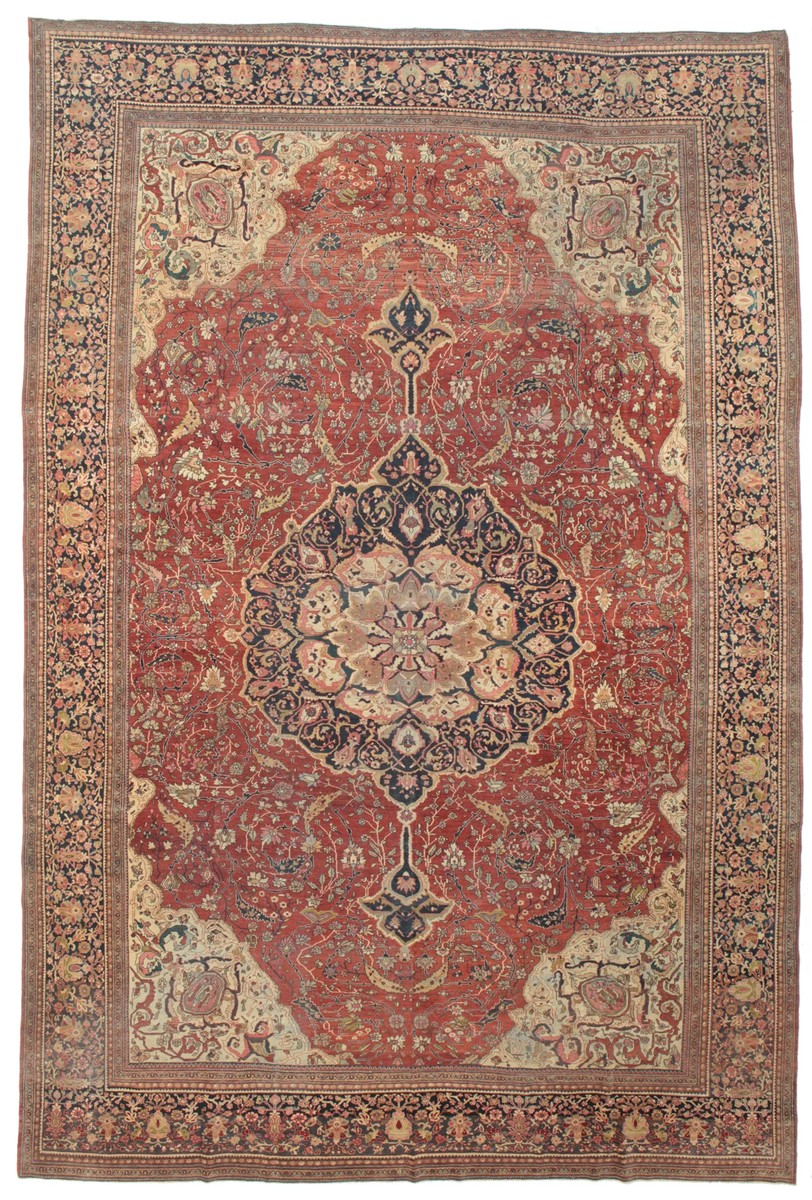 368x550 см, Иран, Восточные, Wool, коричневый
