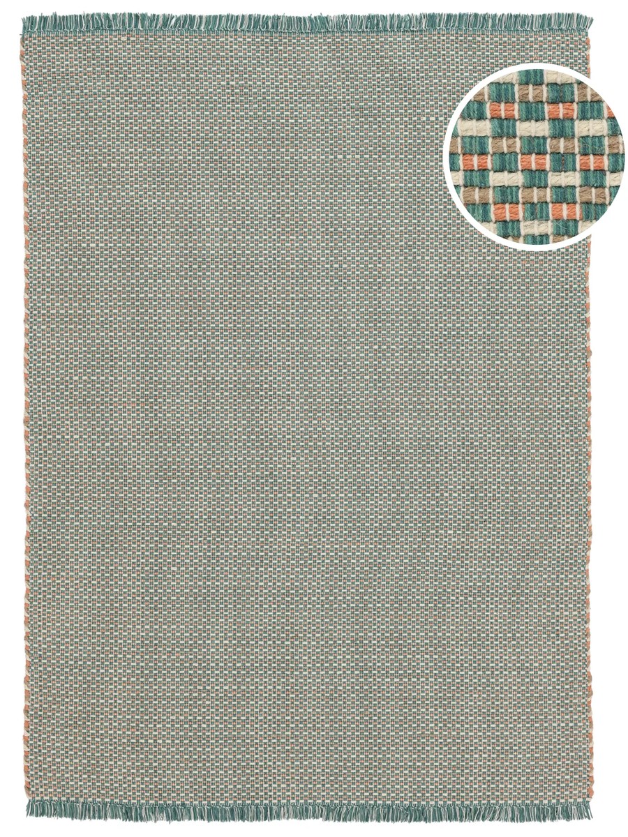 200x300 см, Индия, Современные, 50% Jute, оранжевый
