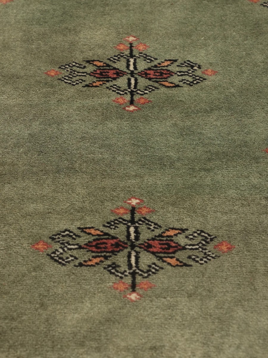 79x298 см, Пакистан, Афган / Пакистан, Wool, жёлтый — вид 2
